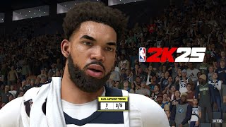 NBA 2K25  Karl Anthony Towns Post Match Interview PS5 [upl. by Alano]