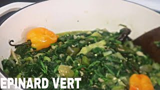 Avezvous déjà cuisiné les épinards de cette façon  Congolese spinach  Cuisine Congolaise [upl. by Nodnar]