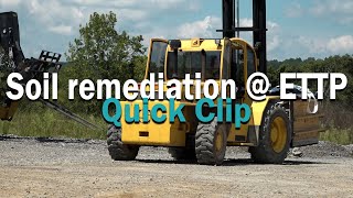 QuickClipSoil remediation in ETTPs Poplar Creek area [upl. by Carlock272]