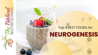 Grow NEW Brain Cells Top 4 BEST Foods For Neurogenesis [upl. by Euqitsym916]