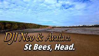 Skyward Serenity Capturing St Bees Head With the DJI Neo amp DJI Avata 2 djiavata4k fpv djineo [upl. by Doehne]