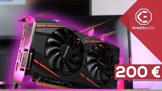 Die WIRKLICH BESTE Grafikkarte für 200 Euro  GIGABYTE RX 580 4G im Test [upl. by Yenffit]