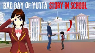 Bad day Of Yutta At School Story  SAKURA SCHOOL SIMULATOR [upl. by Kati]