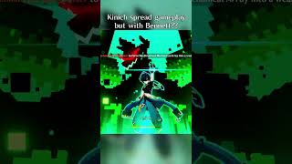 KINICH SPREAD GAMEPLAY BUT WITH BENNETT [upl. by Eiclehc179]