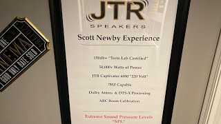 Home AV InsanityFull Dolby Atmos Setup50000 wattsJTRRotelJVC 150DB 😮 Scott Newby Experience [upl. by Yesac]