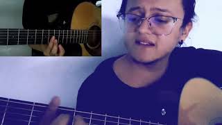 A la distancia  Siddhartha Cover guitarra [upl. by Krutz]