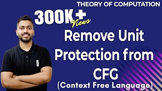 Lec55 Remove Unit Production from CFGContext Free Grammar in Hindi [upl. by Kirenoj]