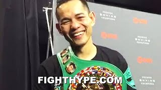 NONITO DONAIRE IMMEDIATE REACTION TO HISTORIC KNOCKOUT OF OUBAALI HEARTFELT POSTFIGHT MESSAGE [upl. by Inglebert]