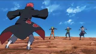 Team 7 Itachi And Team Jiraiya vs Sasori And Kage Puppets Sasuke vs Naruto English sub [upl. by Halil]