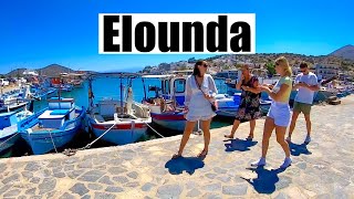 Elounda Crete Walking Tour 2020 [upl. by Rey]