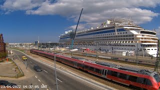 Ostseebowling Warnemünde Livestream Kreuzfahrtterminal Warnemünde Pier 7 amp Pier 8 [upl. by Aneras]