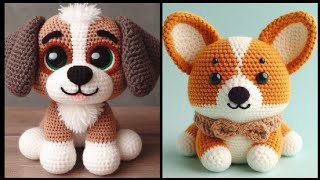 Adorable Fantastic Trendy Ideas Of Crochet Dogs Animals Patterns Free Diy Projects Trendy Yarn [upl. by Raphaela]