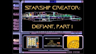 Starship Creator Building a Defiantclass Part 1 [upl. by Hun]