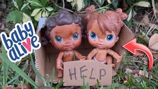 NEW Baby alive crib life dolls adoption story 😨 [upl. by Nero]