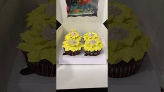 Chocolate Cupcakes  Sunflower Cupcakes by WajeeCooks [upl. by Nezah338]