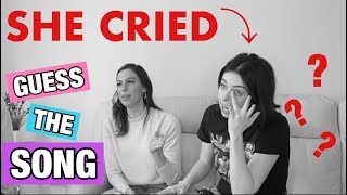 GUESS THE SONG CHALLENGE EMOTIONAL SHE CRIED [upl. by Alsi]