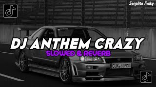 DJ SLOWED amp REVERB ANTHEM CRAZY BREAKBEAT SOUND JJ CAPCUT ENAKEUN VIRAL TIKTOK TERBARU 2024 [upl. by Decrem]