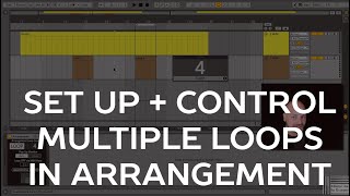 How to loop in Ableton Arrangement  Max for Live device [upl. by Ardnuat751]