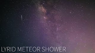 Lyrid Meteor Shower 2020 April 23rd Kota KinabaluSabah Malaysia [upl. by Lewiss]