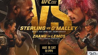 UFC 292 LIVE STERLING VS OMALLEY LIVESTREAM amp FULL FIGHT COMPANION [upl. by Attevaj908]