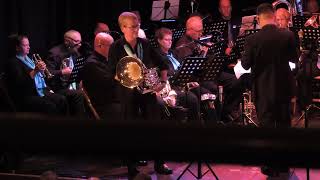 Giggleswick amp Settle Brass Band at Victoria Hall Settle 161223 [upl. by Karalynn]