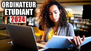 MEILLEUR ORDINATEUR PORTABLE ETUDIANT 2024 TOP 3 [upl. by Ajroj]