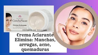 LA MEJOR CREMA BLANQUEADORA ACLARANTE PARA LA PIEL  LA ORIGINAL CONCHA NACAR DE PERLOP 😱💜 [upl. by Bruell]