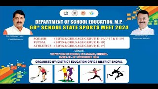 68th SCHOOL STATE SCHOOL SPORTS TOURNAMENT 2024 DAY4 [upl. by Iris]