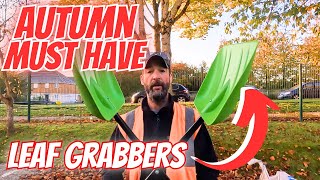 Grab Yourself Some Leaf Grabbers Awesome Autumn GIVEAWAYlewisgardenservicesltd tudorenvironmental [upl. by Pallas]