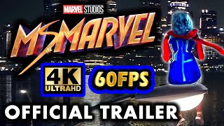 MS MARVEL Official Trailer 4K UHD 60FPS  2022 [upl. by Robbie]