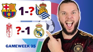 Laliga Gameweek 35 Predictions amp Betting Tips [upl. by Adnarym]