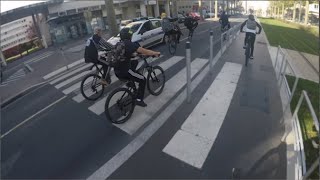 RASSEMBLEMENT VTT URBAIN DANS CAEN   WELLINGS [upl. by Aisyle]