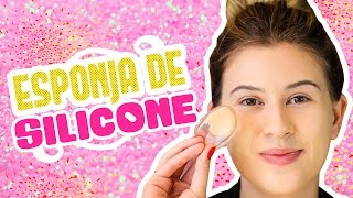 ESPONJA DE SILICONE funciona mesmo [upl. by Ilzel]