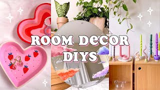 how to make your room AESTHETIC with DIYs 🎨 cheap room decor PART 1 [upl. by Feirahs178]