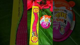 ChupaChups and Kinder Joy Popsicle shortvideo youtubeshorts [upl. by Airednaxela]