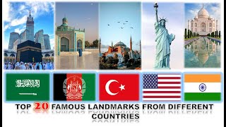 Landmarks From Different Countries  Famous Landmarks  World Info [upl. by Anrahc]