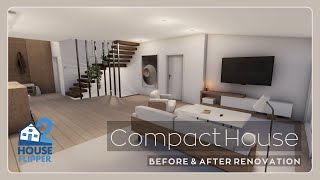 House Flipper 2  Compact House Before  After Renovation [upl. by Niletak877]