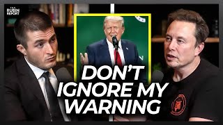 Elon Musk Makes Host Go Quiet with This Chilling Warning [upl. by Attikin]