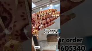 😱 OMG price650🥰 pendant earings with chainletest designmost trendingaffordable price [upl. by Quinn]