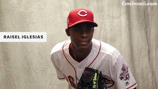 Some new faces at Cincinnati Reds spring training picture day [upl. by Armalla]