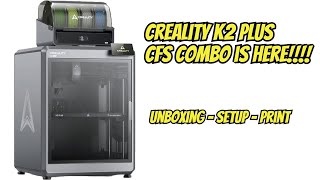 Unboxing the New Creality K2 Plus The Future of 3D Printing [upl. by Welby]