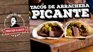 Tacos de Arrachera Picante  Recetas del Sur [upl. by Niltag445]