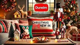 CHRISTMAS HAS ARRIVED AT DUNELM‼️🤩 PLUS AN AUTUMN SALE 🤯 Shop With Me 🥰 NEW IN 2024 😍 [upl. by Enomis]