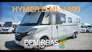 HYMER B MLI 880  DEMIRBAS GmbH Reise und Wohnmobile [upl. by Inanuah]