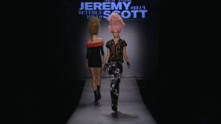 quotLET THEM EAT GASquot JEREMY SCOTT SS 2009 PARIS [upl. by Marianna]