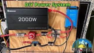 Build A Portable Power System  LiFePO4 Battery  Victron Smart Shunt  Renogy 2000W Inverter [upl. by Yramesor444]