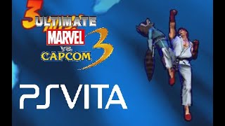 Ultimate Marvel Vs Capcom 3 playthrough PS Vita 1CC [upl. by Manouch938]