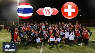 IFAF Flagfootball World Championship Israel 2021  Thailand vs Switzerland  MEN [upl. by Xirdnek]