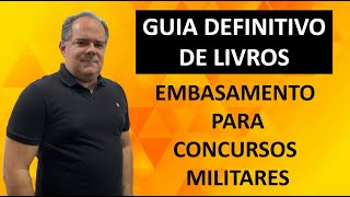 Guia de Livros de Embasamento para concursos militares [upl. by Bannister]