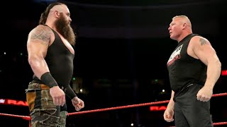 Braun Strowman VS Brock Lesnar [upl. by Ishmul]